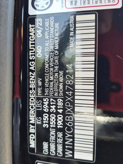 2023 Mercedes-Benz G-Class G 550 4MATIC® SUV