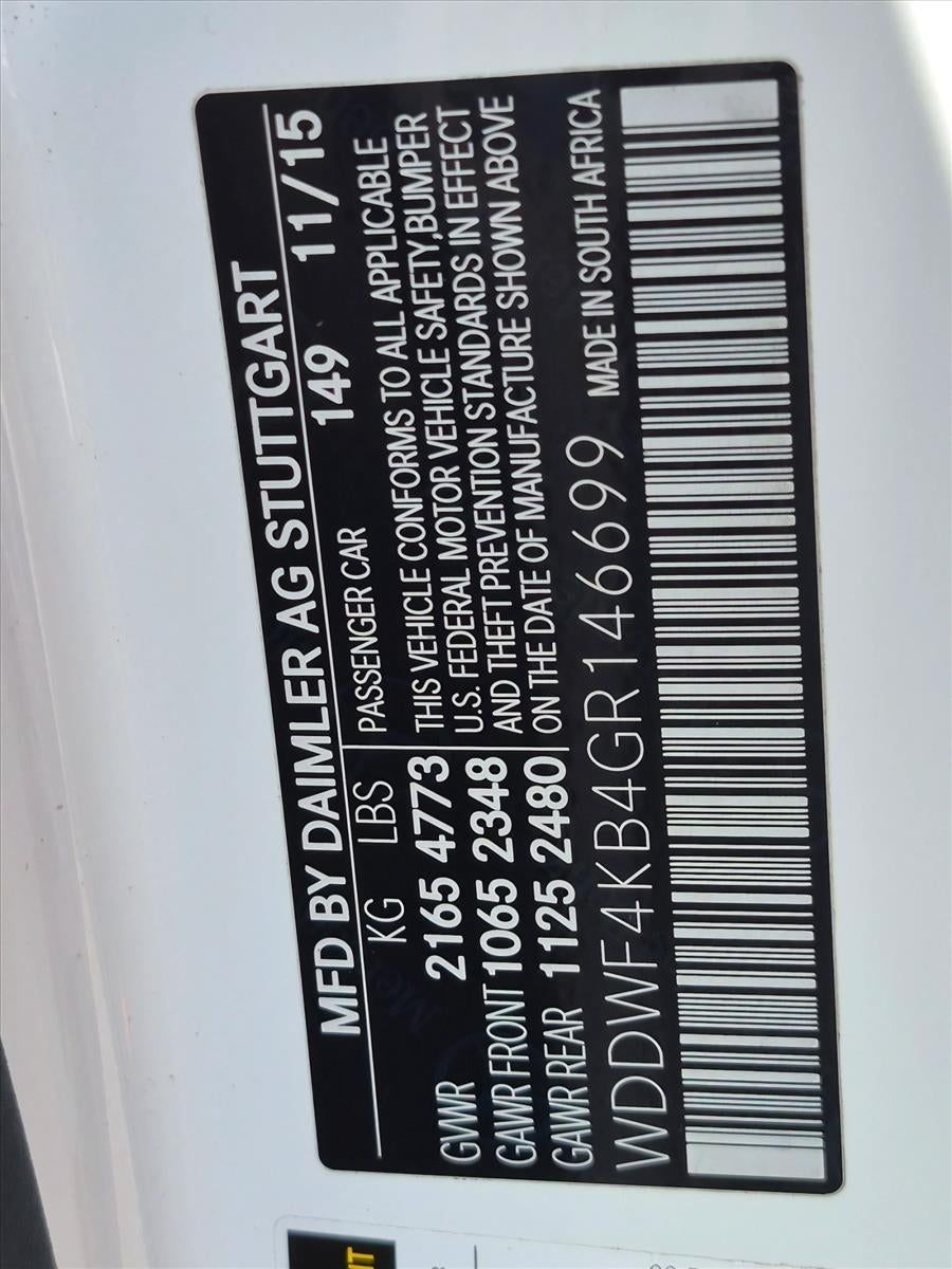 2016 Mercedes-Benz C-Class C 300 4MATIC® Luxury Sedan