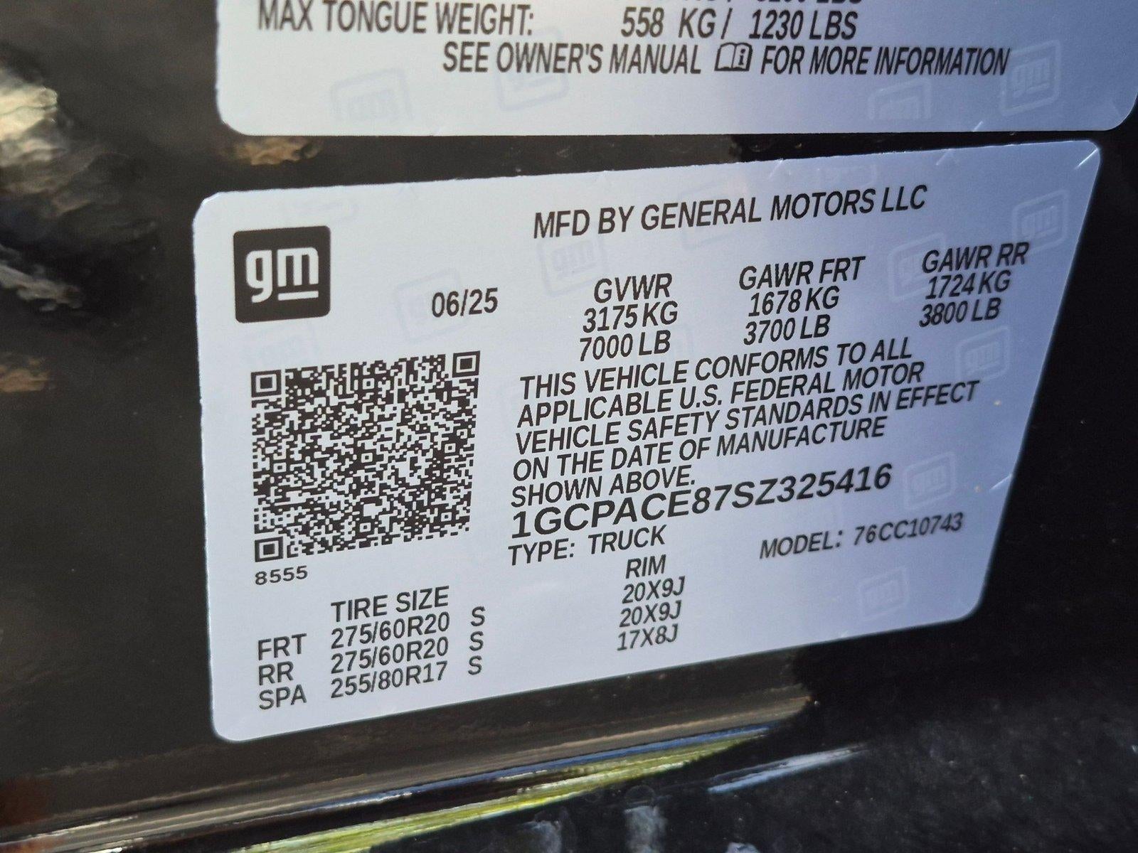 2025 Chevrolet Silverado 1500 Crew Cab Standard Box 2-Wheel Drive LT