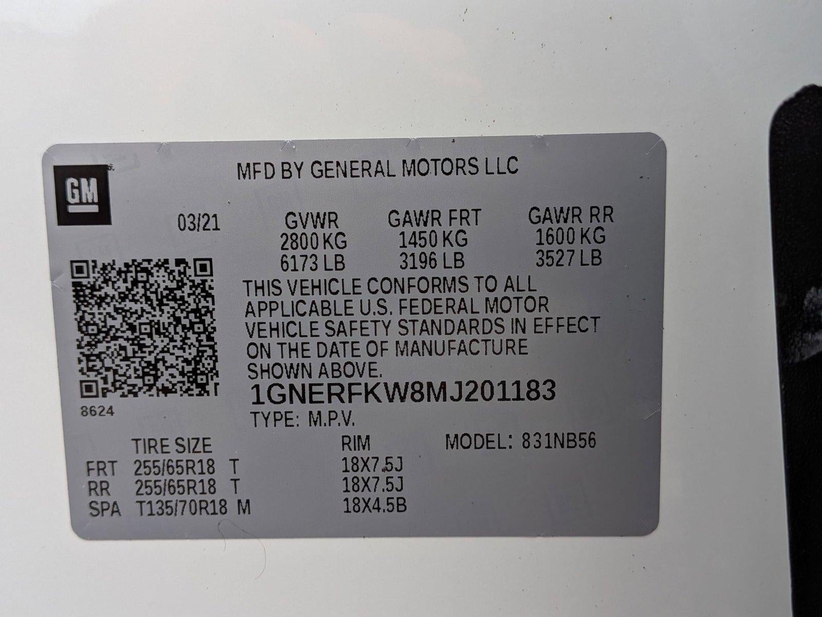 2021 Chevrolet Traverse FWD 1LS