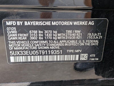 2026 BMW X5 M60i Sports Activity Vehicle