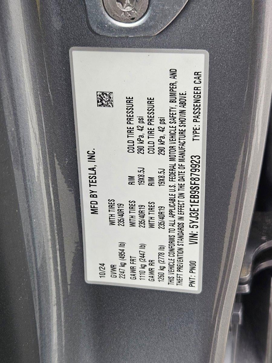 2025 Tesla Model 3 Long Range AWD