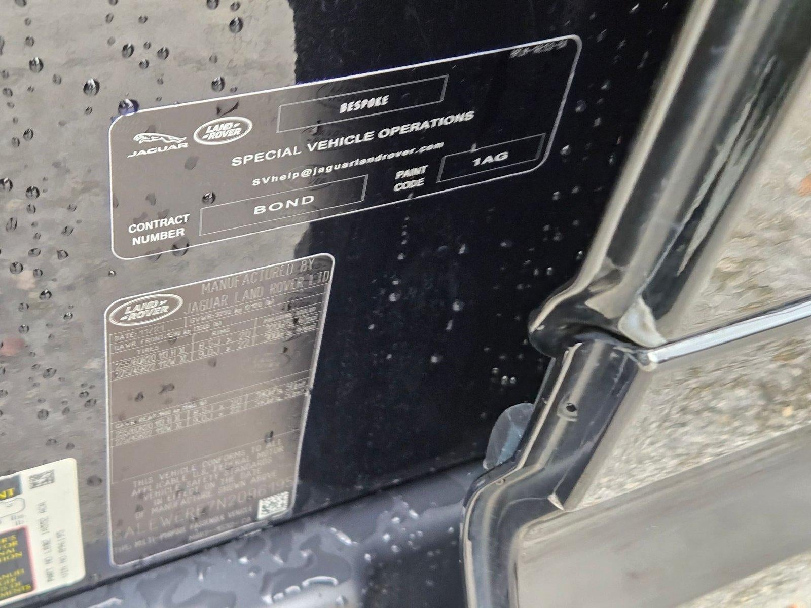 2022 Land Rover Defender 110 V8 AWD