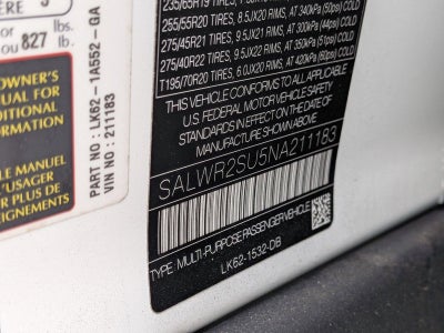 2022 Land Rover Range Rover Sport Turbo i6 MHEV HSE Silver Edition