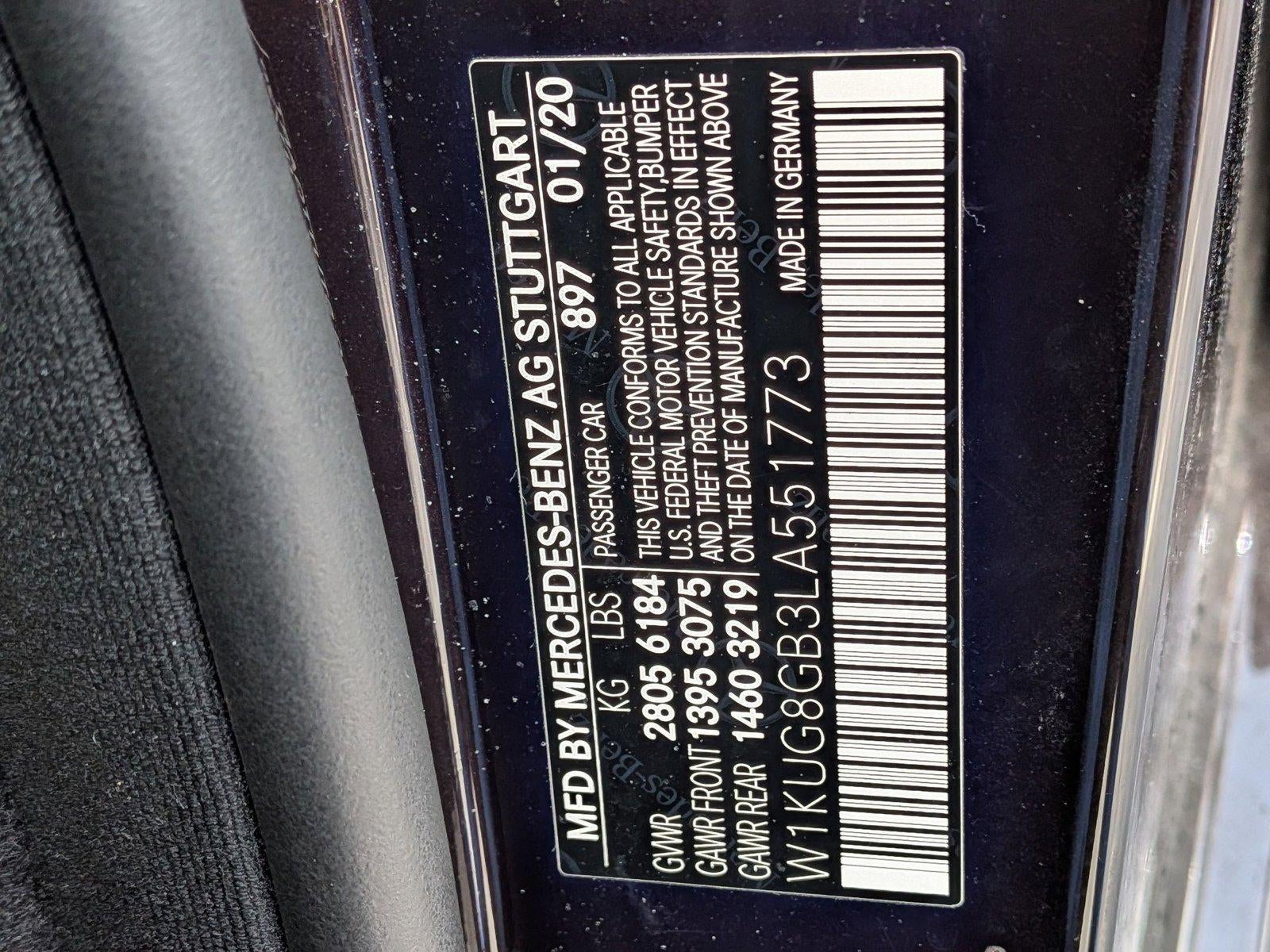 2020 Mercedes-Benz S-Class S 560 4MATIC® Sedan