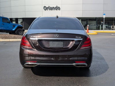 2020 Mercedes-Benz S-Class S 560 4MATIC® Sedan