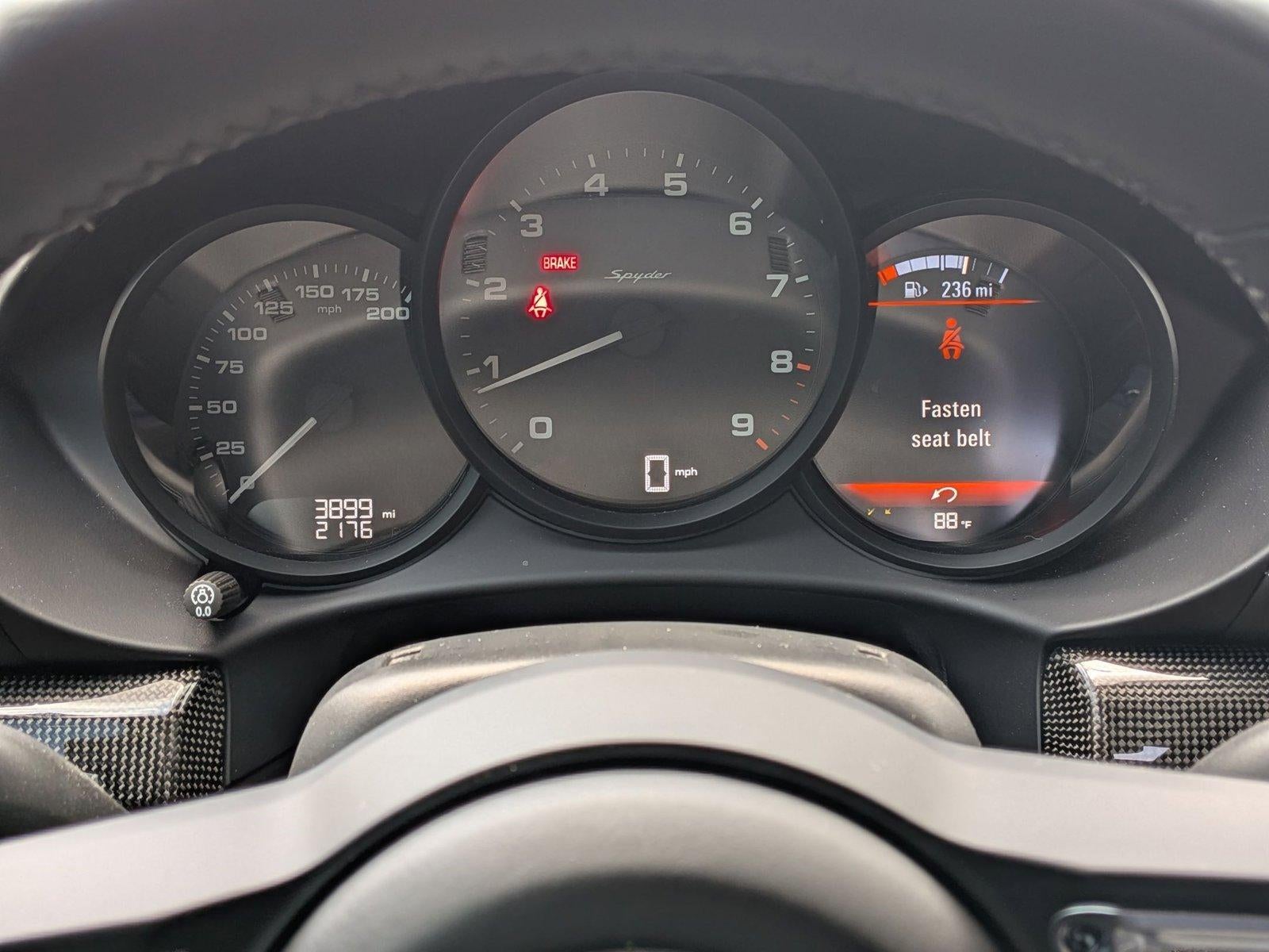2023 Porsche 718 Spyder Roadster