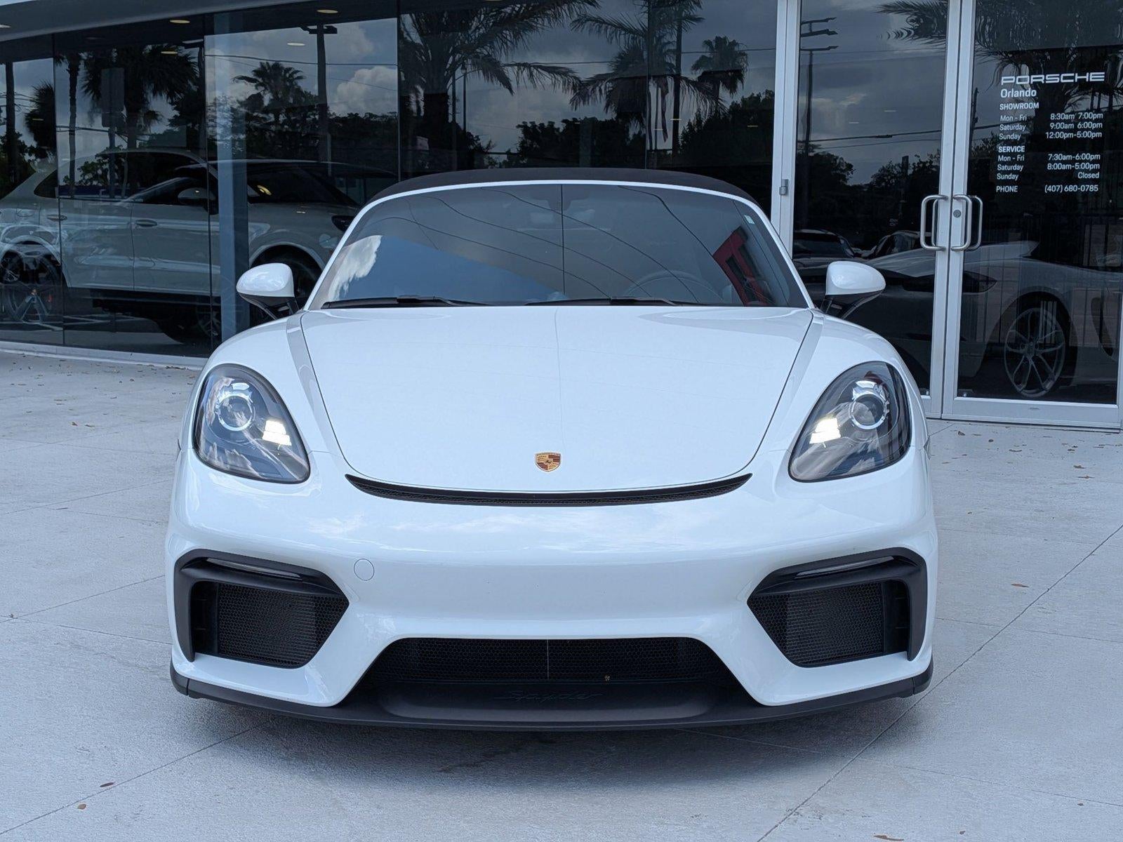 2023 Porsche 718 Spyder Roadster