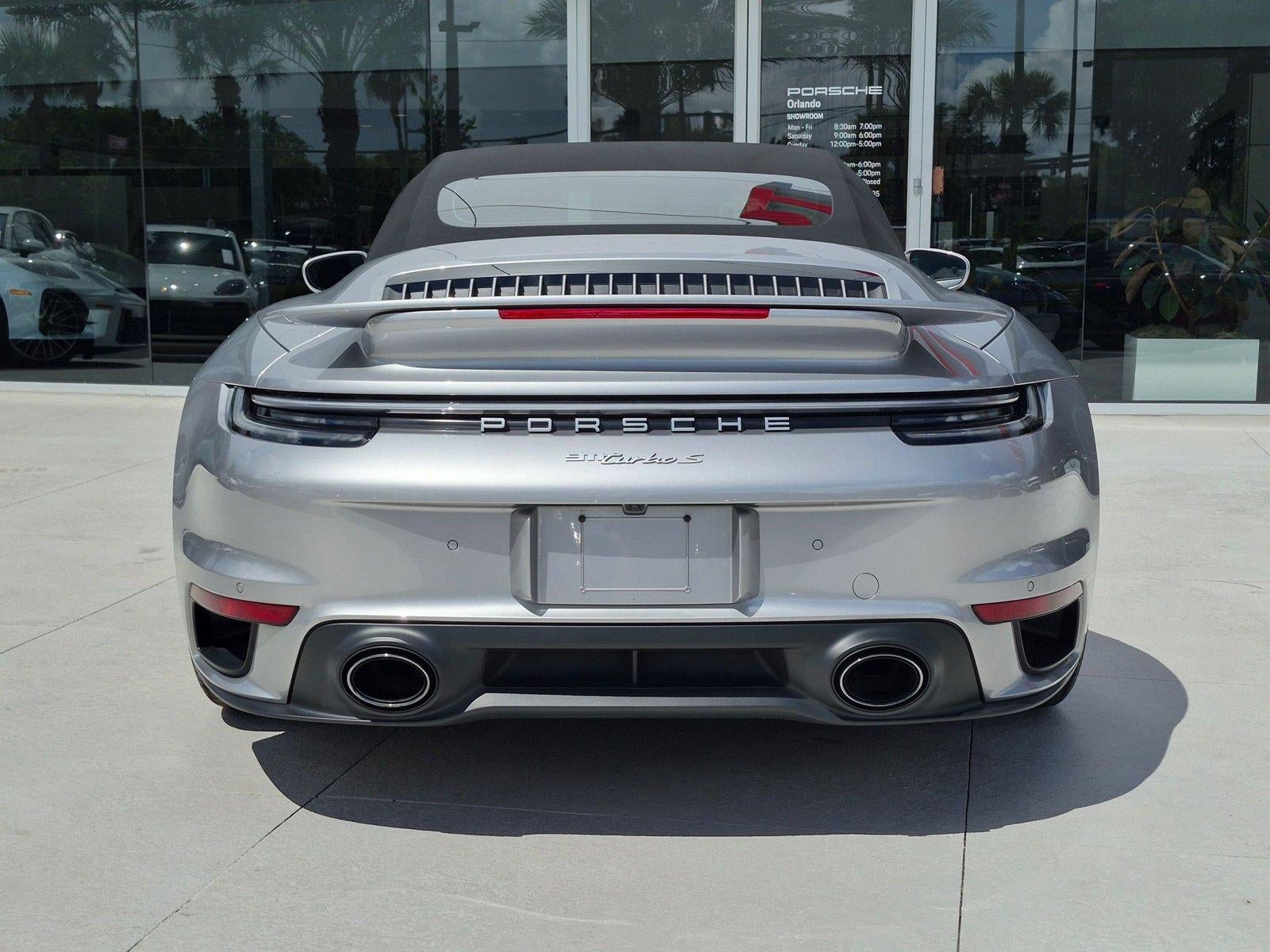 2022 Porsche 911 Turbo S Cabriolet