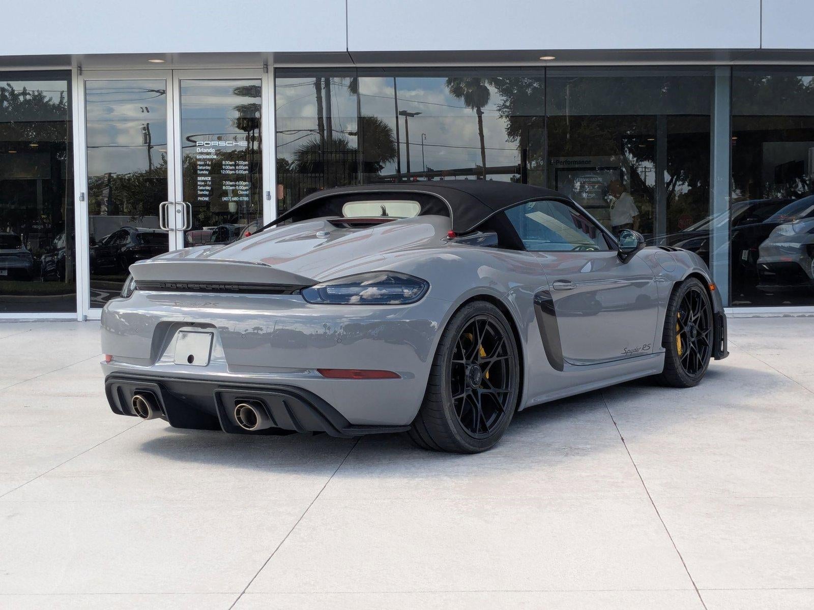 2025 Porsche 718 Spyder RS Roadster