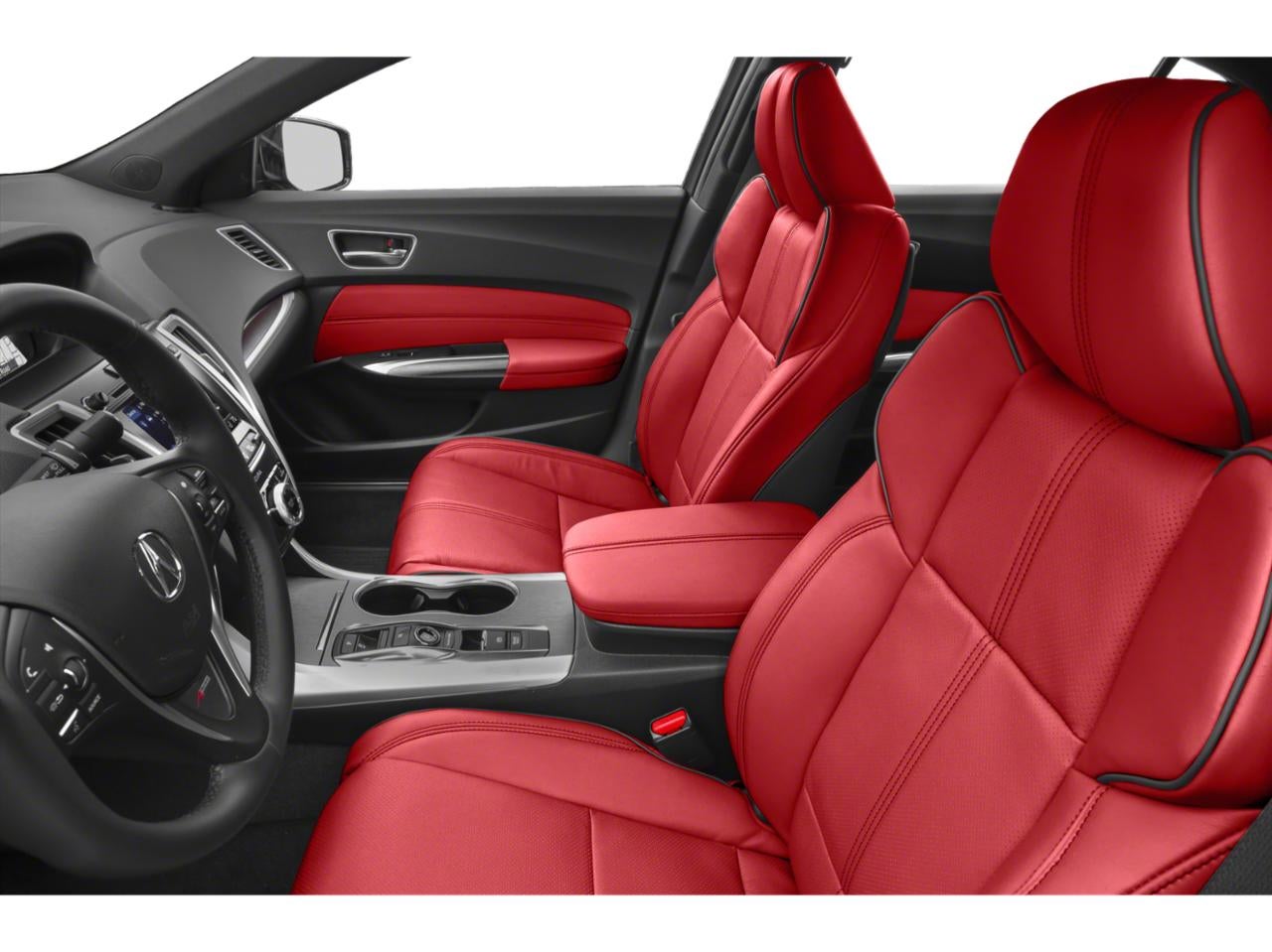2019 Acura TLX 3.5L FWD w/A-Spec Pkg Red Leather