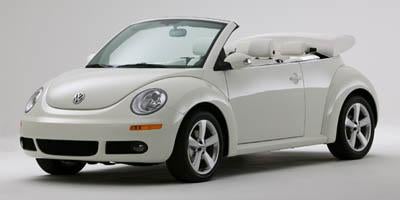 2007 Volkswagen New Beetle Convertible 2dr Auto Triple White Convertible