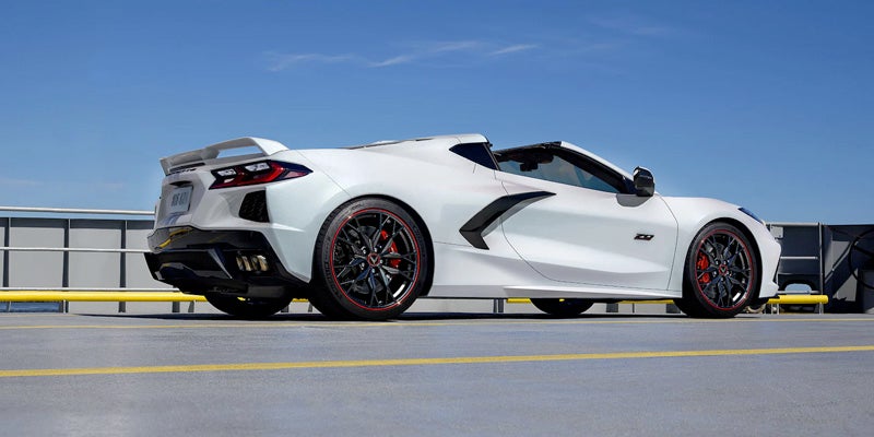 2023 Chevrolet Corvette Stingray white